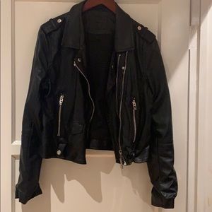 Faux Leather Jacket Freepeople Blank NYC